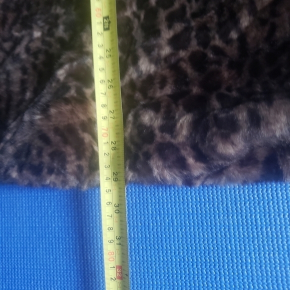 HP. Free People Leopard Print Peplum Coat - Picture 13 of 16